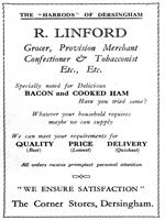 Advert - Linford  1958